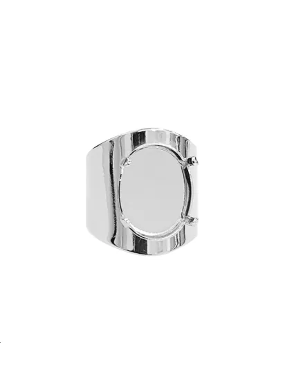 bague avec sertissure Baroque Mirro  Bagues- 1