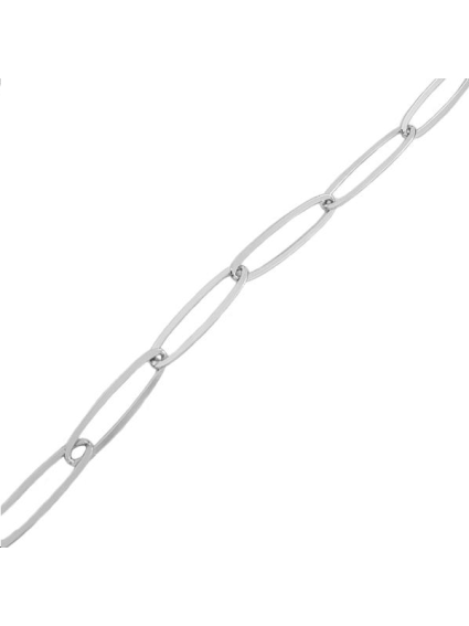 chaine maille ovale allongée 30x7.5  Chaines- 1