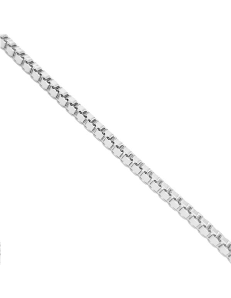 chaine maille carrée 2mm pl. argent  Chaines- 1