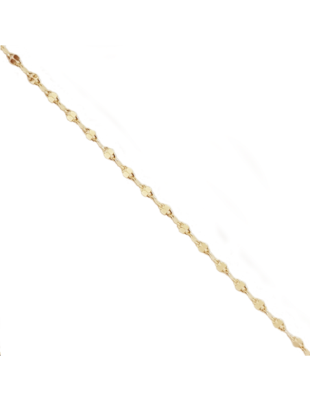 Chaine forçat fantaisie 2.5x1.5mm  Chaines- 1