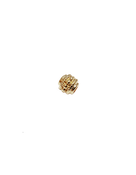 Intercalaire boule 6x2,8mm doré  Intercalaires- 1 Intercalaire boule 6x2,8mm doré  Intercalaires- 1