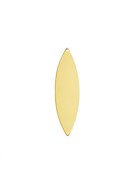 navette 1tr 50x14mm doré  Pampilles- 1