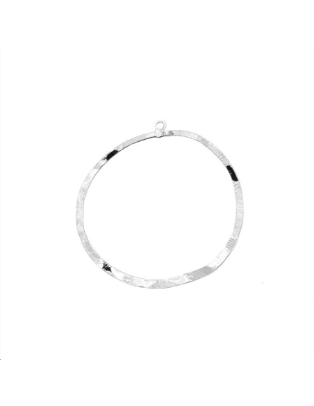 Pendentif cercle roc 45mm 1 anneau   Pendentifs- 1