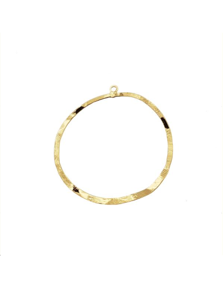 Pendentif cercle roc 45mm 1 anneau   Pendentifs- 1