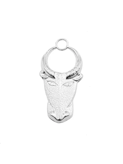 Pendentif buffle 60x30mm 1 anneau p  Pendentifs- 1