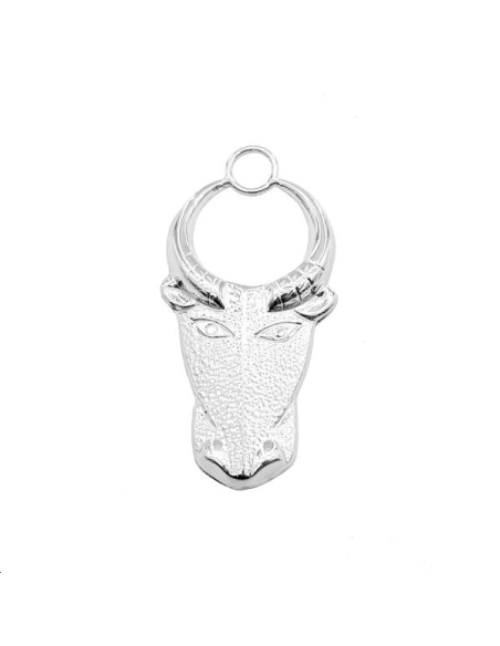 Pendentif buffle 60x30mm 1 anneau p  Pendentifs- 1
