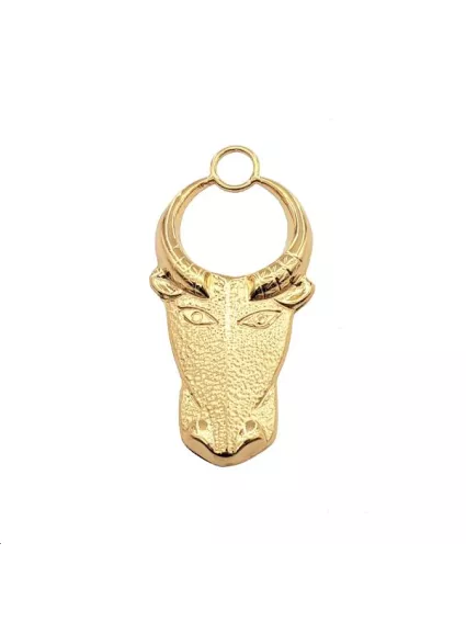 Pendentif buffle 60x30mm 1 anneau d  Pendentifs- 1