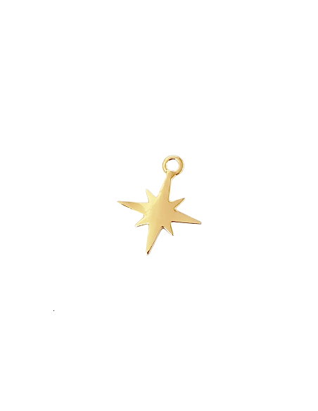 Pendentif étoile du nord doré  Pampilles- 1 Pendentif étoile du nord doré  Pampilles- 1