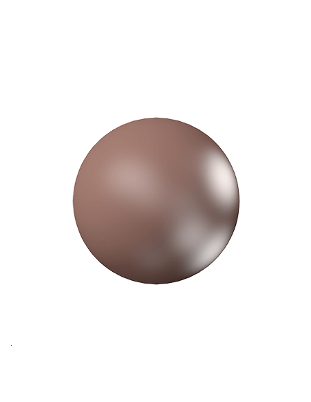 Nacre ronde 4mm velvet brown  Nacrées ronde 4mm- 1 Nacre ronde 4mm velvet brown  Nacrées ronde 4mm- 1