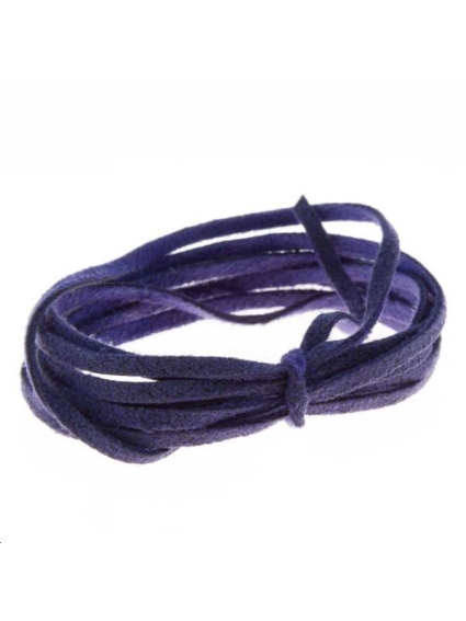 Suédine 2mm violet  Suédine 2mm- 1