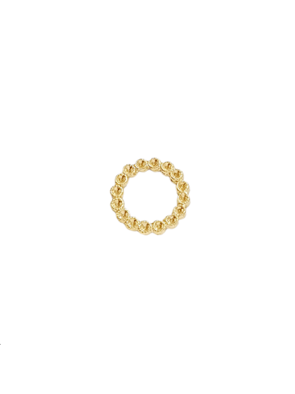 Anneau à strasser 20mm doré  Pendentifs- 1