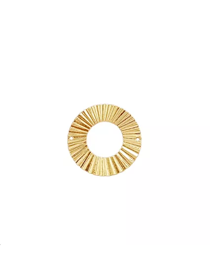 Disque estampé décor rayons 25 mm   Intercalaires- 1