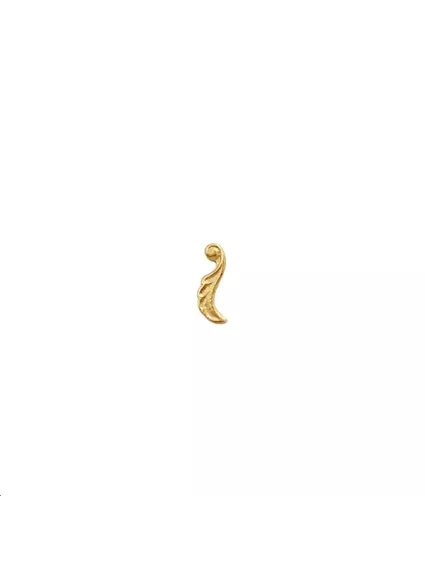 Pièce décor gravé à coller 10x3,5mm  Pièces à coller- 1