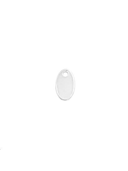 Pampille ovale 9x5mm un trou  Pampilles- 1
