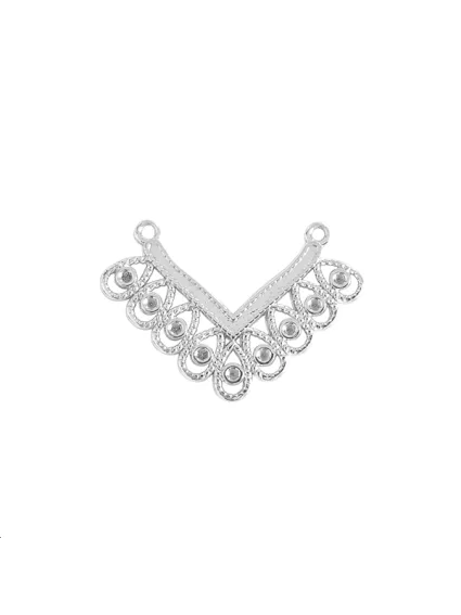 Plastron 9 gouttes  40x28 mm   Pendentifs- 1