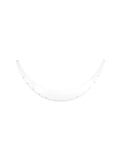 Pendentif  torque demi lune plat   Pendentifs- 1