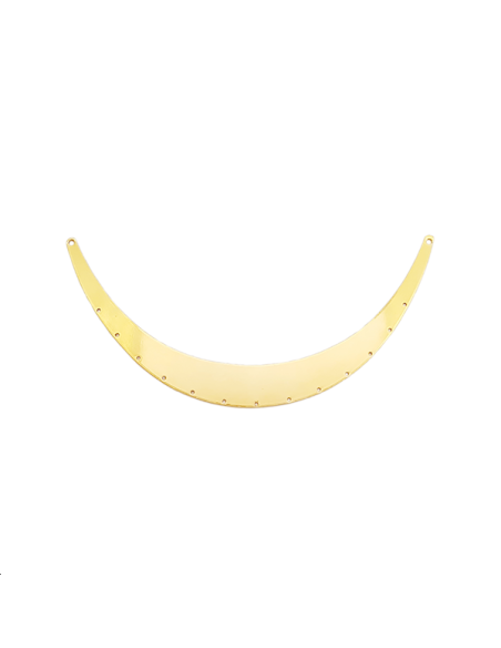 Pendentif torque demi lune plat   Pendentifs- 1