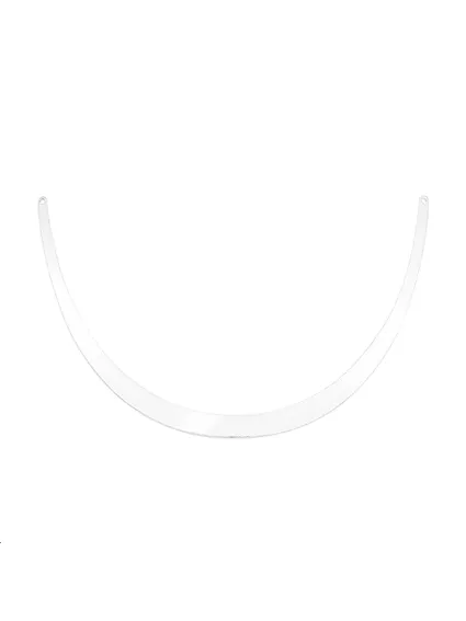 Pendentif torque fin plaqué argent  Pendentifs- 1