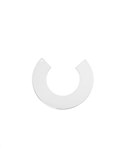 Pendentif cercle ouvert lisse 40mm   Pendentifs- 1