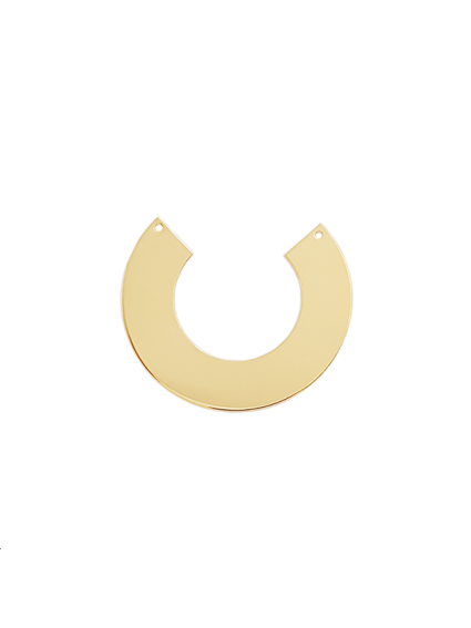 Pendentif cercle ouvert lisse 40mm   Pendentifs- 1