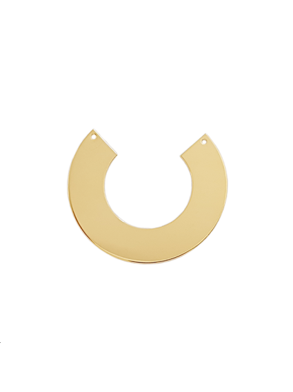 Pendentif cercle ouvert lisse 45mm   Pendentifs- 1