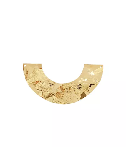 Pendentif demi cercle rock 56 mm   Pendentifs- 1