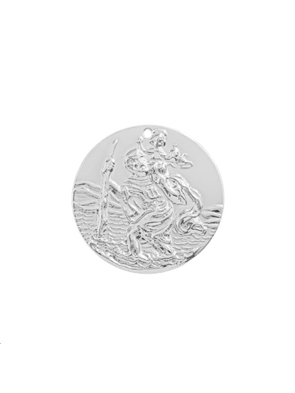 Pendentif médaille Saint Christophe  Pendentifs- 1