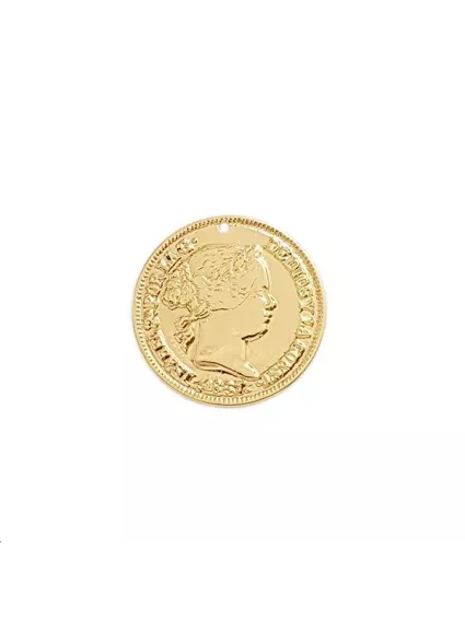 Pendentif pièce de monnaie Isa  Pendentifs- 1
