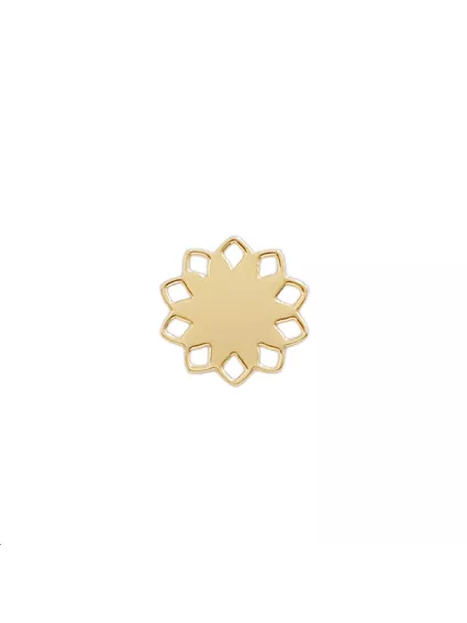 Pendentif filigrane lisse rosace   Pendentifs- 1