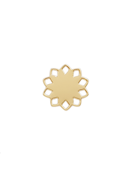 Pendentif filigrane lisse rosace   Pendentifs- 1