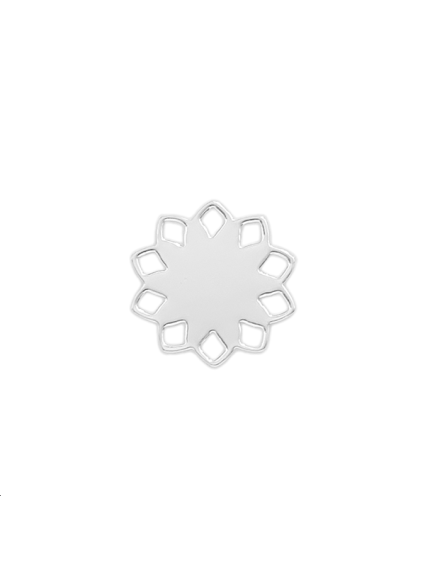 Pendentif filigrane lisse rosace   Pendentifs- 1