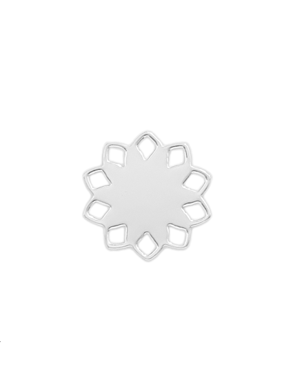 Pendentif filigrane lisse rosace   Pendentifs- 1