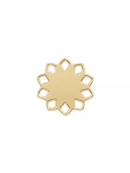 Pendentif filigrane lisse rosace   Pendentifs- 1