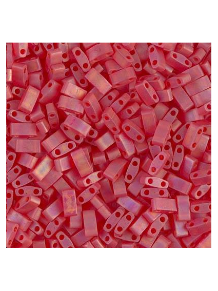 Half Tila Miyuki Mat Tr Red Orange   Half Tila Miyuki- 1