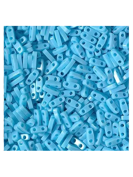 Quarter Tila Miyuki Opac Turquoise   Quarter Tila Miyuki- 1