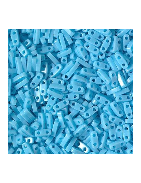 Quarter Tila Miyuki Opac Turquoise   Quarter Tila Miyuki- 1