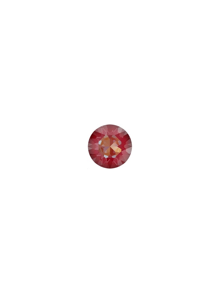 Xirius chaton 8mm cr royal red DL  Strass à culot Xirius chaton 8mm (1088)- 1
