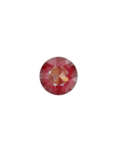 Xirius chaton 8mm cr royal red DL  Strass à culot Xirius chaton 8mm (1088)- 1