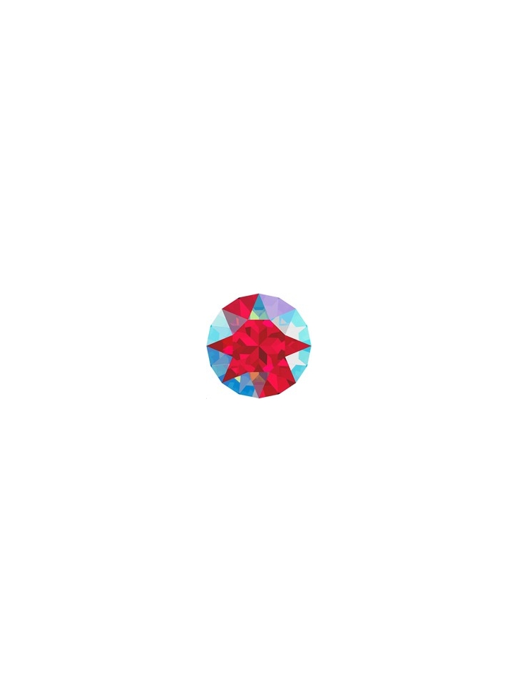 Xirius chaton 8mm light siam shimme  Strass à culot Xirius chaton 8mm (1088)- 1