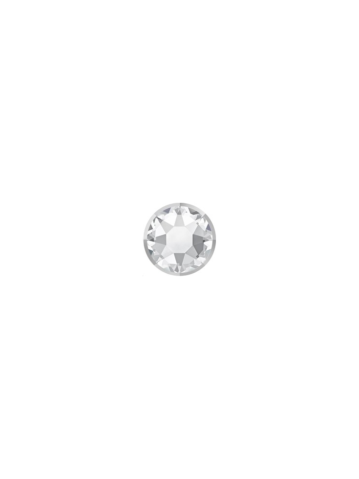 Rimmed flat back 4,8mm hotfix  Strass plat hotfix Rimmed flat back (2078)- 1