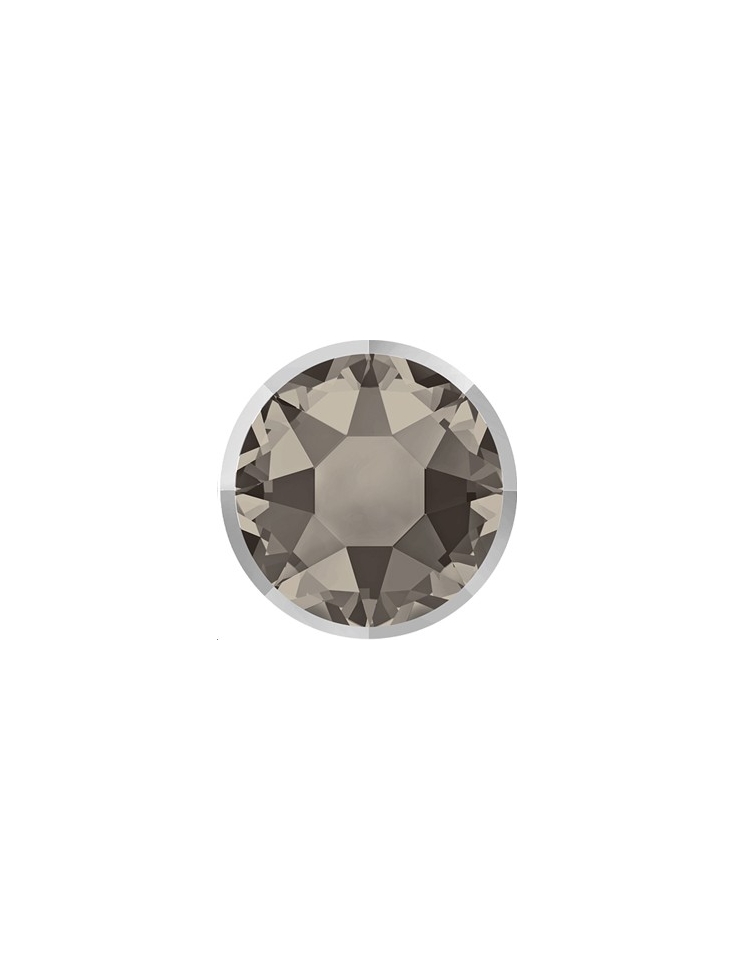 Rimmed flat back 4,8mm hotfix  Strass plat hotfix Rimmed flat back (2078)- 2