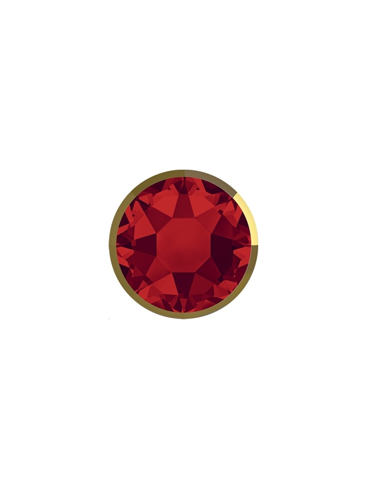 Rimmed flat back 4,8mm hotfix  Strass plat hotfix Rimmed flat back (2078)- 2