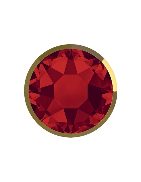 Rimmed flat back 4,8mm hotfix  Strass plat hotfix Rimmed flat back (2078)- 2