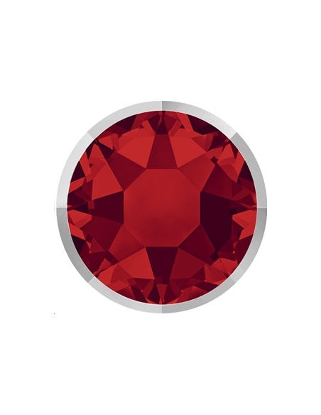 Rimmed flat back 4,8mm hotfix  Strass plat hotfix Rimmed flat back (2078)- 2