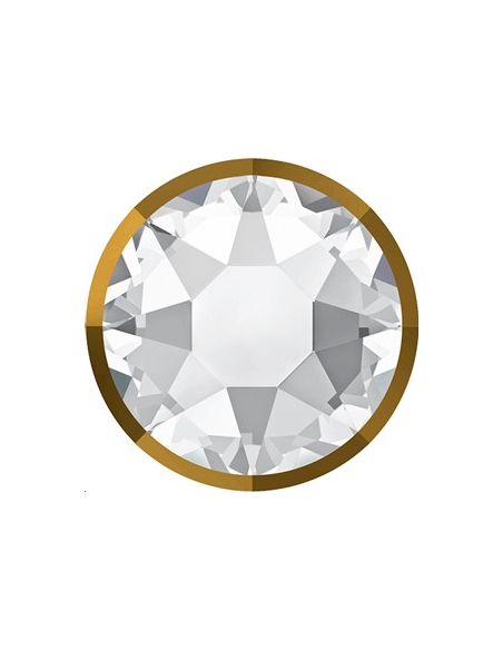 Rimmed flat back 7,27mm hotfix  Strass plat hotfix Rimmed flat back (2078)- 2 Rimmed flat back 7,27mm hotfix  Strass plat hotfix Rimmed flat back (2078)- 2