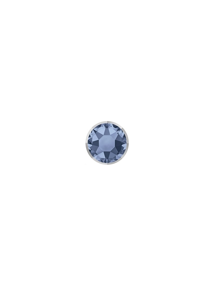 Rimmed flat back 7,27mm hotfix  Strass plat hotfix Rimmed flat back (2078)- 1