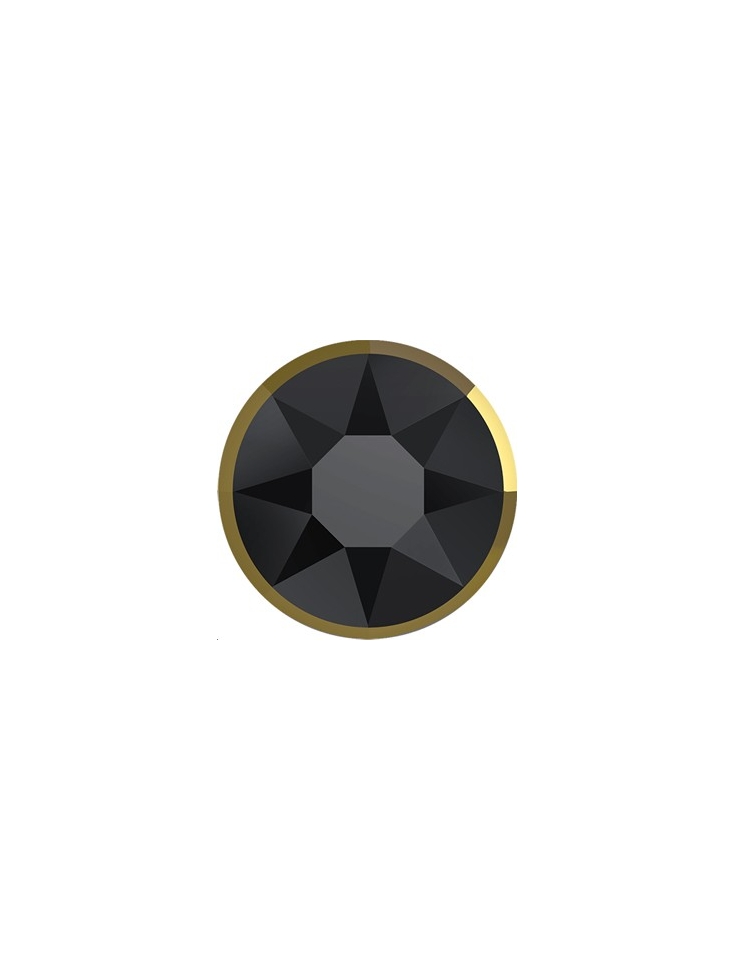 Rimmed flat back 7,27mm hotfix  Strass plat hotfix Rimmed flat back (2078)- 2