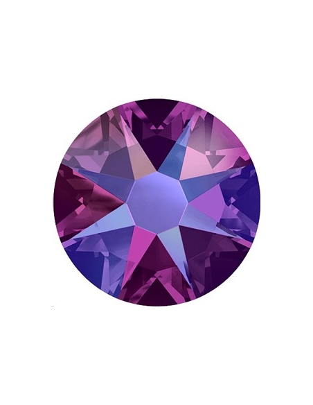 Lot strass plat 3,2mm  Strass plat Xilion rose 3.2mm (2088)- 2