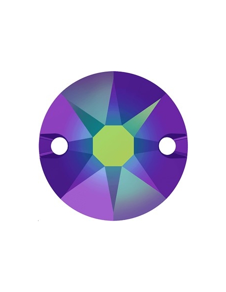 Pierre à coudre Xirius 10mm  Pierres à coudre & boutons Swarovski- 2 Pierre à coudre Xirius 10mm  Pierres à coudre & boutons Swarovski- 2