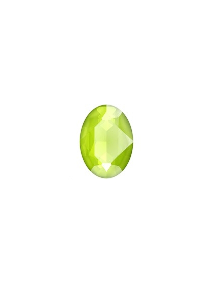 Cabochon 18X13mm cr lime 2